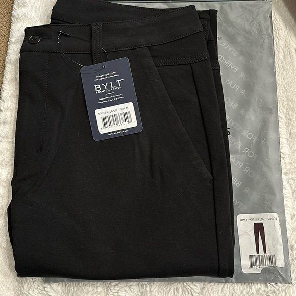BYLT Basics Other - BYLT Men’s Pants. Black. Size 36 waist.
